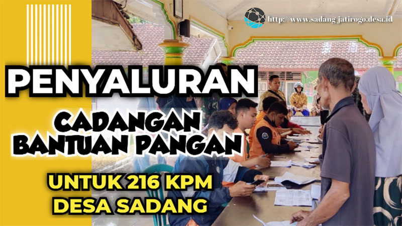 SEBANYAK 216 KPM TERIMA BANTUAN BERAS DARI CADANGAN PANGAN PEMERINTAH